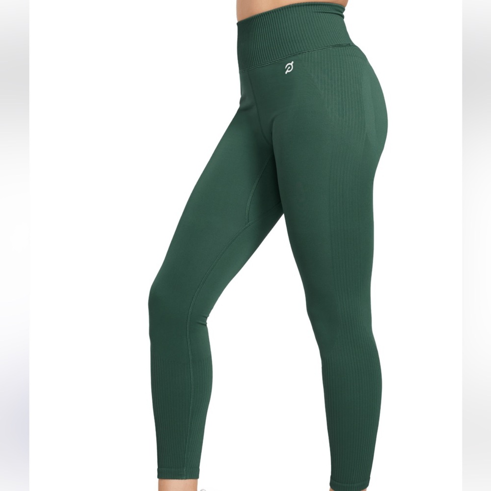 NWT PELOTON Seamless High Rise Legging Garden Green